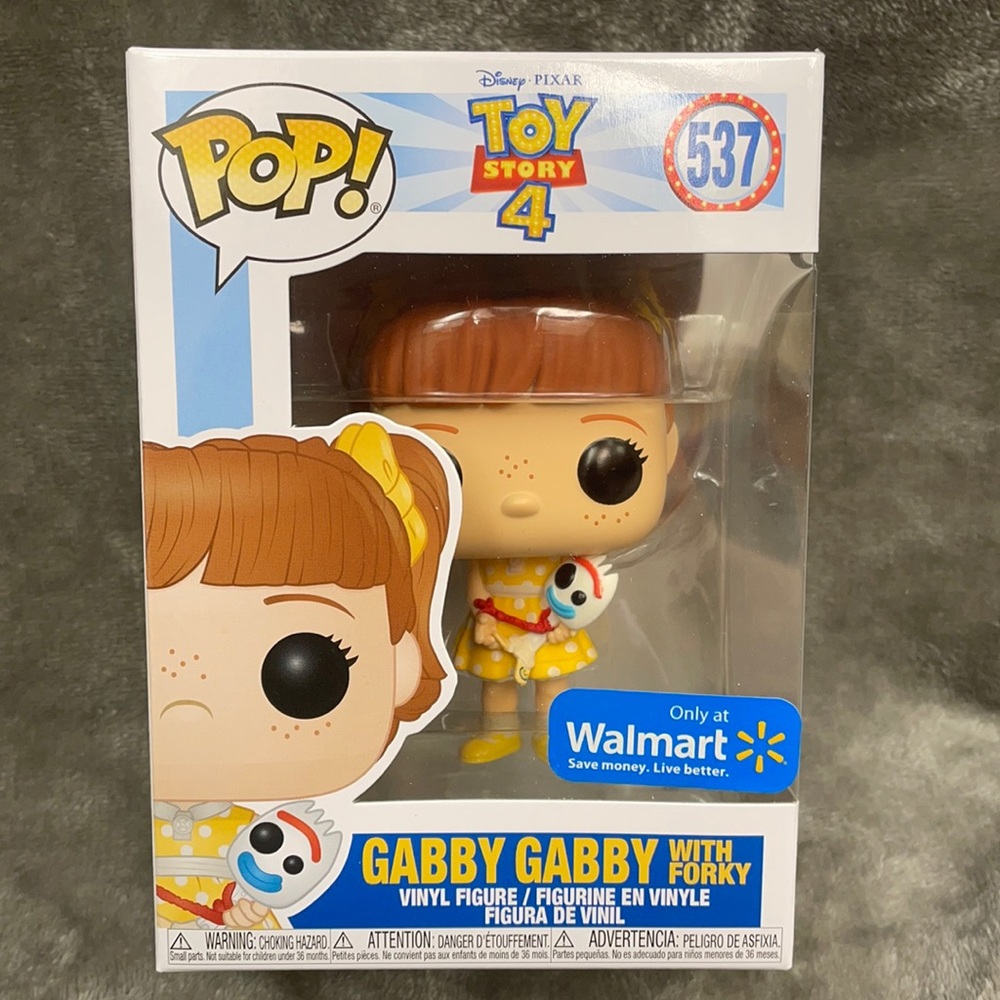 Funko Pop Toy Story 4 Gabby Gabby with Forky #537 Walmart Exclusive